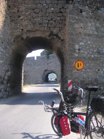 Les ruines de la forteresse de Golubac...