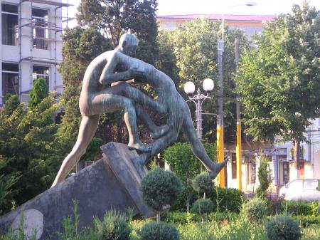 L'artiste de cette sculpture en centre ville