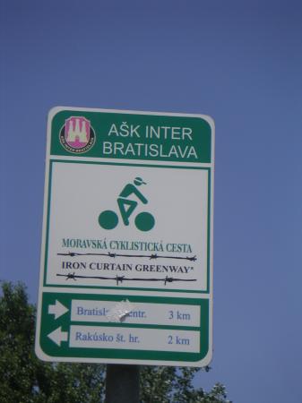 Pour rejoindre Bratislava...